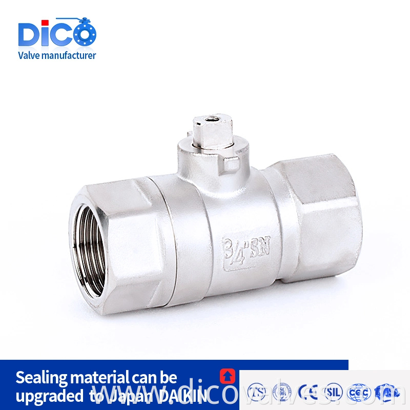 light torque ball valve